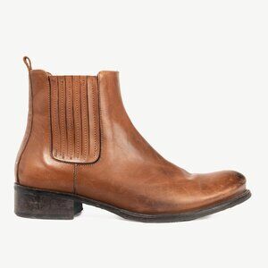 Ron White Brown Chelsea Ankle Boots